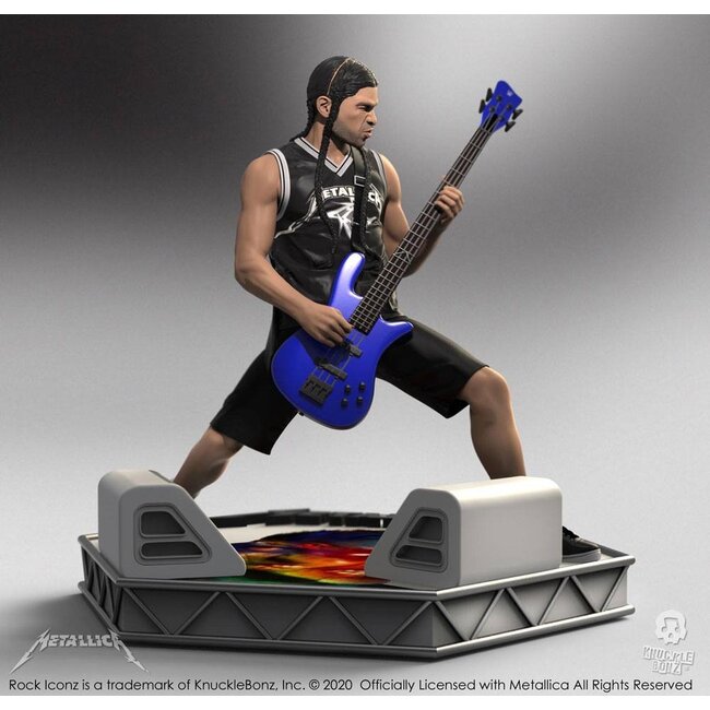 Metallica Rock Iconz Statue Robert Trujillo Limited Edition 22 cm