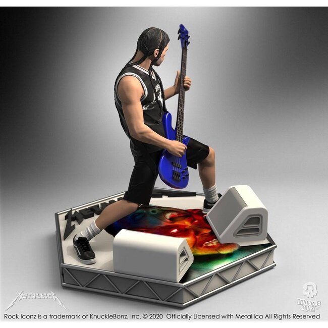 Metallica Rock Iconz Statue Robert Trujillo Limited Edition 22 cm
