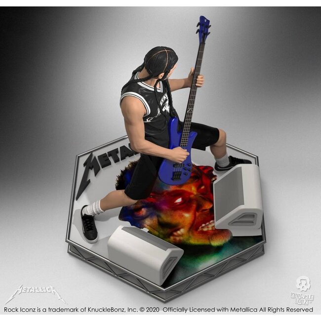 Metallica Rock Iconz Statue Robert Trujillo Limitierte Auflage 22 cm
