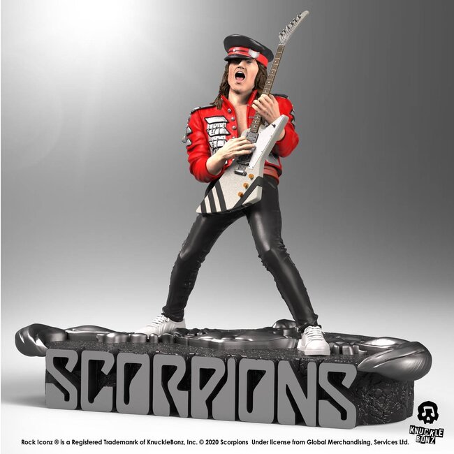 Scorpions Rock Iconz Statue Matthias Jabs Limitierte Auflage 22 cm