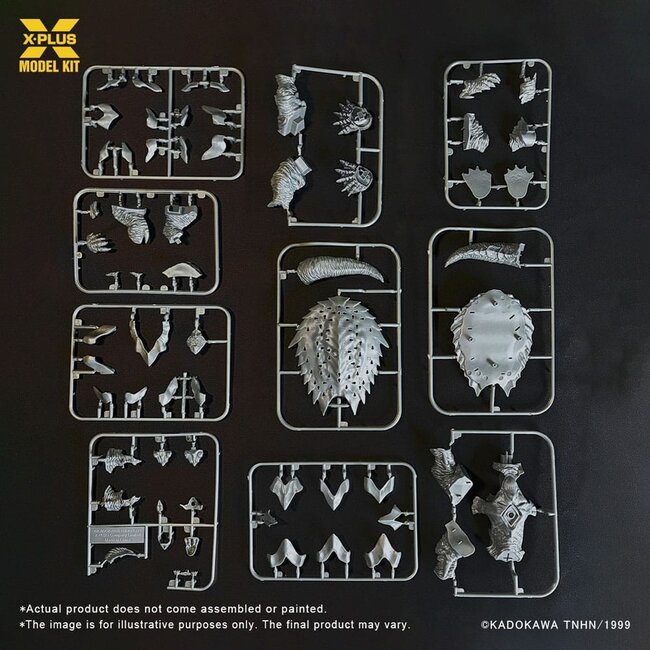 Gamera 3: Revenge of Iris Plastic Model Kit 1/700 Gamera (1999) 12 cm