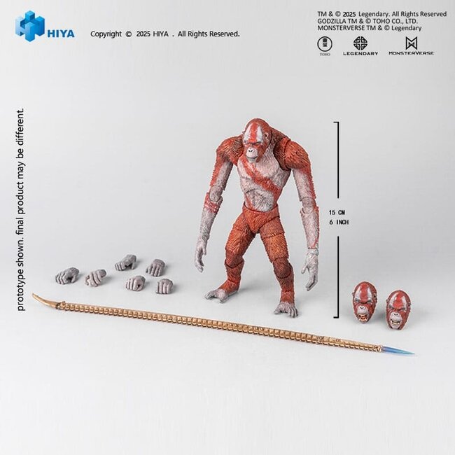 Godzilla x Kong: Das neue Imperium – Exquisite Basic Actionfigur Skar King 15 cm