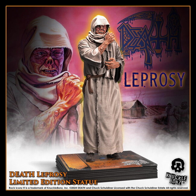 Knucklebonz Death 3D Vinyl Statue Leprosy 22 cm