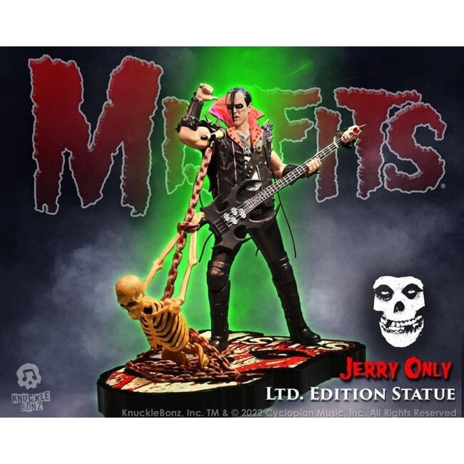 Knucklebonz Misfits Rock Iconz Statue Jerry Only 23 cm