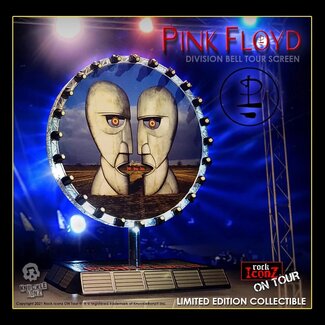 Knucklebonz Pink Floyd Rock Ikonz On Tour Statue Projection Screen
