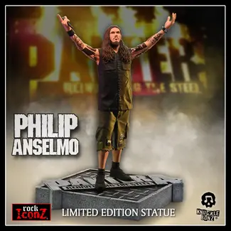 Knucklebonz Pantera Rock Iconz Statue Philip Anselmo (Reinventing the Steel) 22 cm