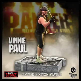 Knucklebonz Pantera Rock Iconz Statue Vinnie Paul (Reinventing the Steel) 22 cm
