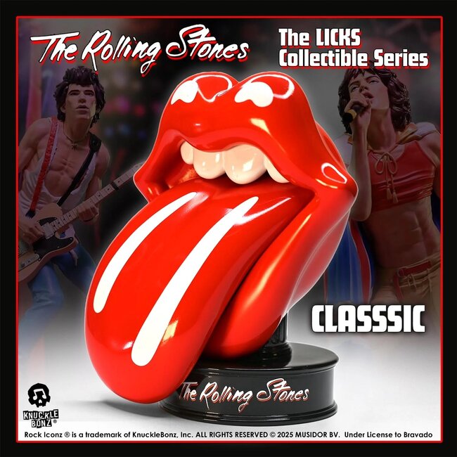 Rolling Stones 3D Vinyl Statue Licks (Classic Version) 22 cm