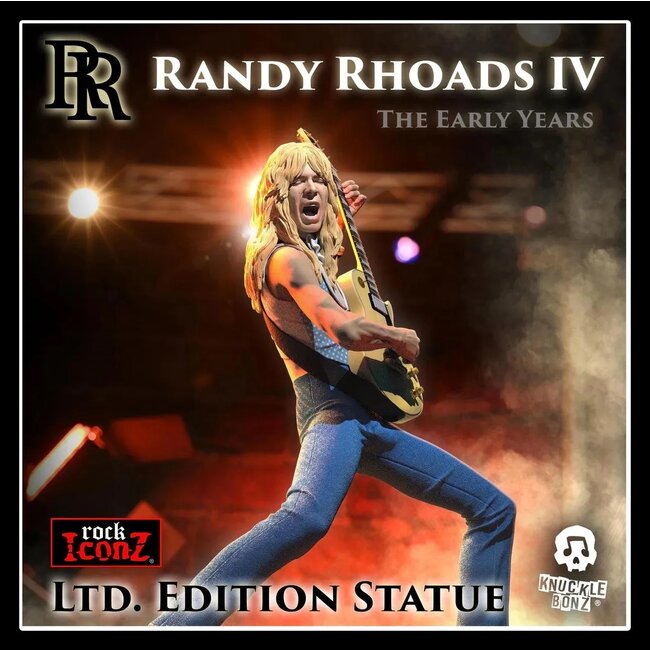 Randy Rhoads IV Rock Iconz Statue The Early Years Blue Version 24 cm