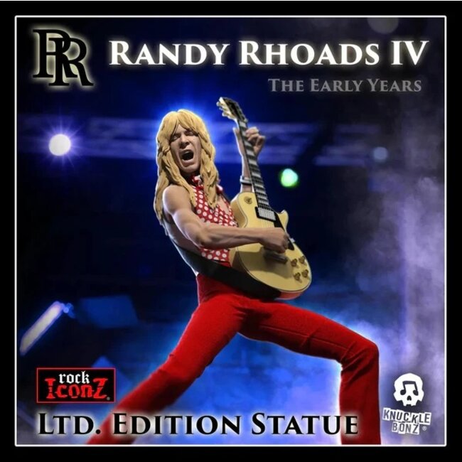 Randy Rhoads IV Rock Iconz Statue The Early Years Red Version 24 cm