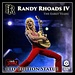 Knucklebonz Randy Rhoads IV Rock Iconz Statue The Early Years Red Version 24 cm