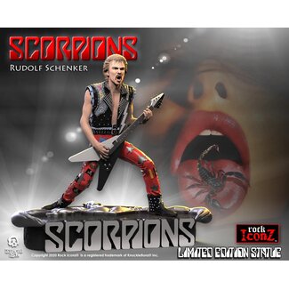 Knucklebonz Scorpions Rock Iconz Statue Rudolf Schenker Limited Edition 22 cm