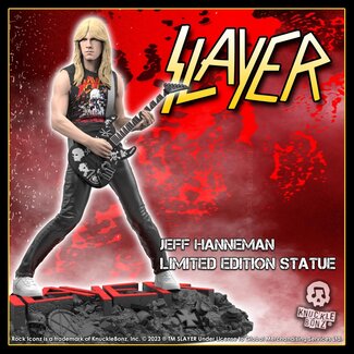 Knucklebonz Slayer Rock Iconz Statue 1/9 Jeff Hanneman II 22 cm