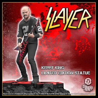 Knucklebonz Slayer Rock Iconz Statue 1/9 Kerry King II 22 cm