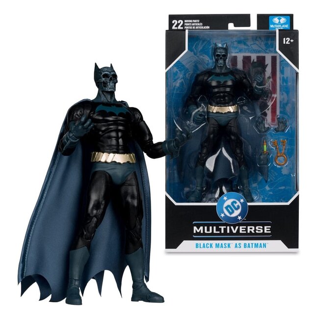 McFarlane Toys DC Multiverse Action Figure Black Mask as Batman (Beneath the Mask) 18 cm