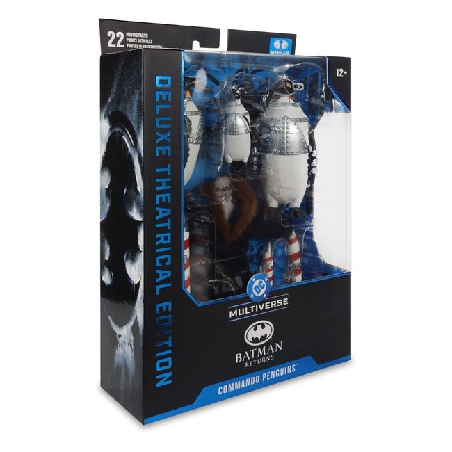 Batman Returns DC Theatrical Deluxe Edition Action Figure Commando Penguins Pack 12 cm