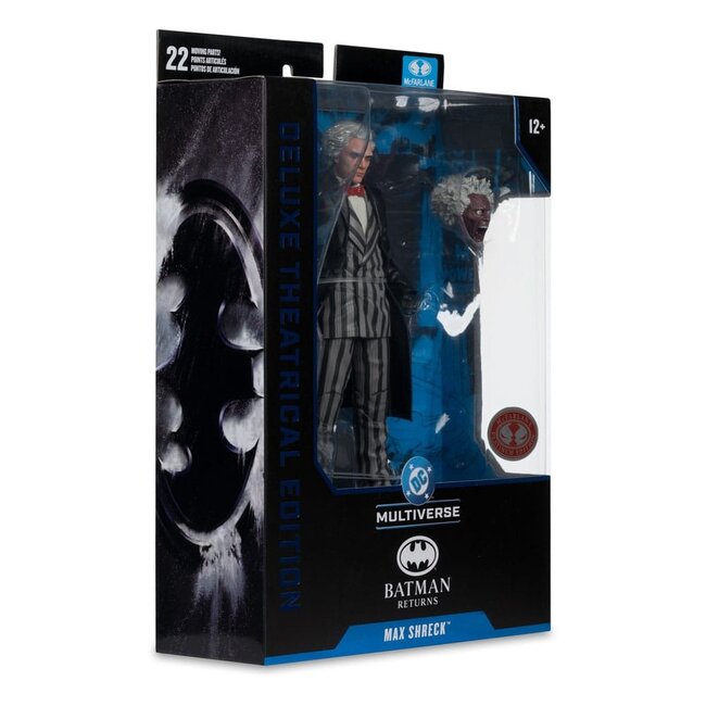 Batman Returns DC Theatrical Deluxe Edition Action Figure Max Shreck (Red Platinum Edition) 18 cm