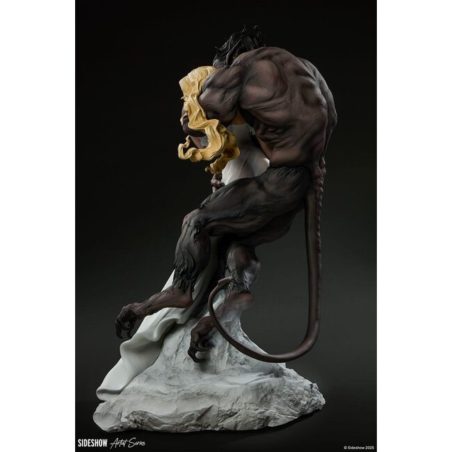 Original Artist Series Statue Beauty and the Beast by Maria Panfilova 46 cm