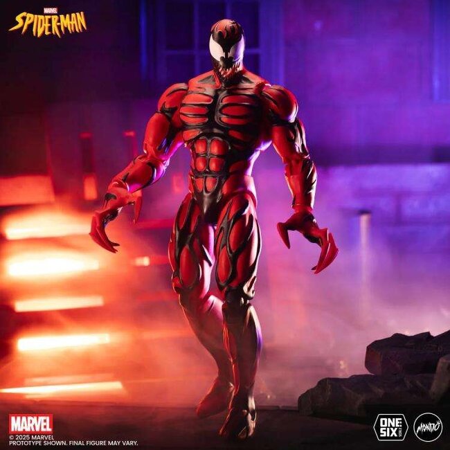 Spider-Man: Die Zeichentrickserie Carnage Figur im Maßstab 1/6