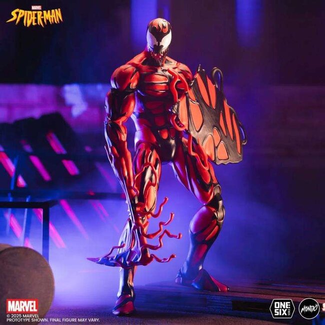 Spider-Man: Die Zeichentrickserie Carnage Figur im Maßstab 1/6