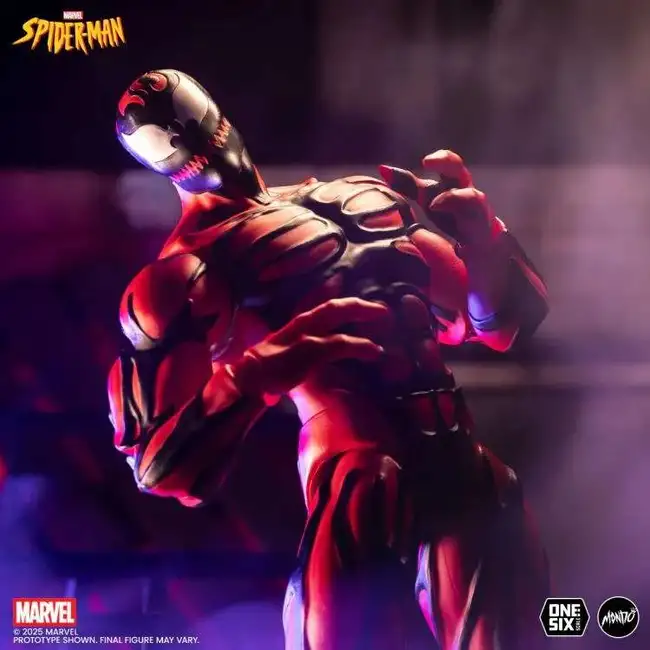 Spider-Man the Animated Series Carnage 1/6 Scale Figure