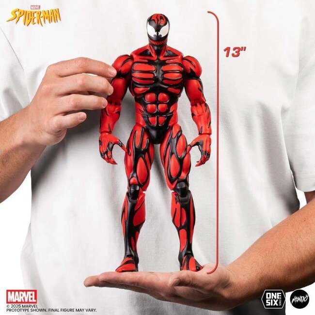 Spider-Man: Die Zeichentrickserie Carnage Figur im Maßstab 1/6