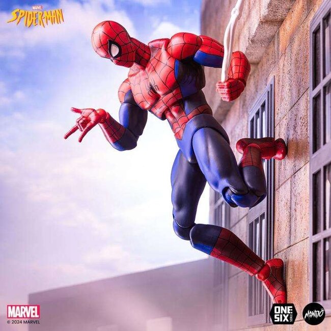 Spider-man the animated series spider-man 1/6 scale figure