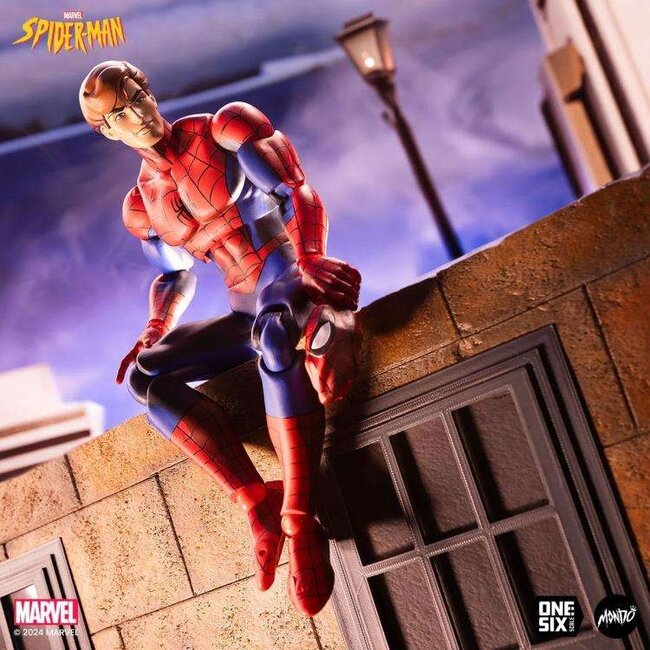 Spider-man the animated series spider-man 1/6 scale figure