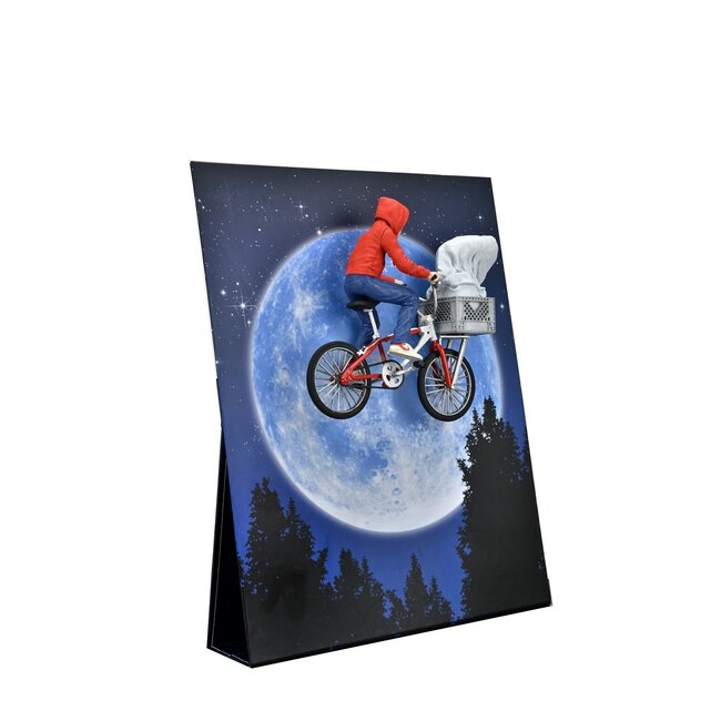 E.T. the Extra-Terrestrial: 40th Anniversary - Elliott and E.T. on Bicycle 7 inch Action Figure