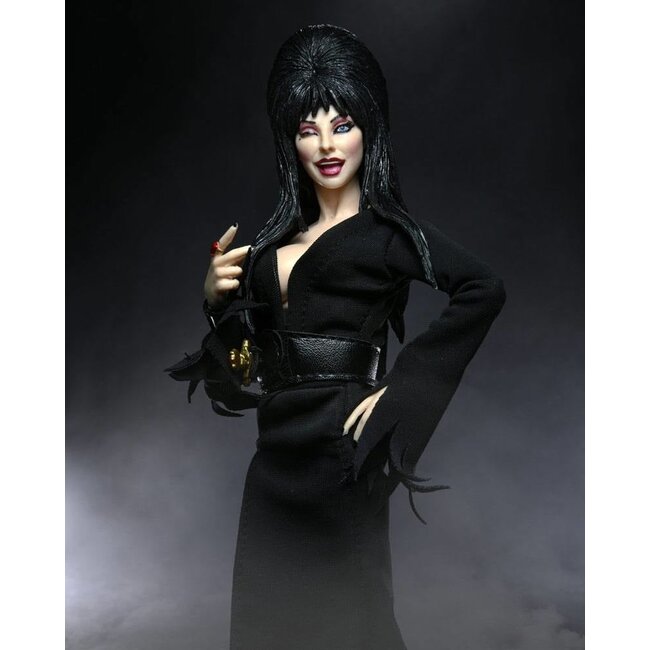 Elvira, Herrin der Dunkelheit, bekleidete Actionfigur 20 cm