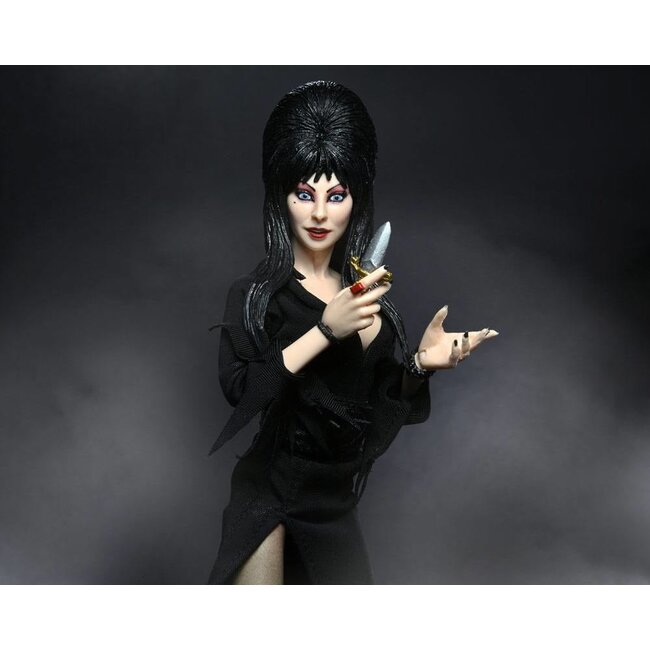Elvira, Herrin der Dunkelheit, bekleidete Actionfigur 20 cm