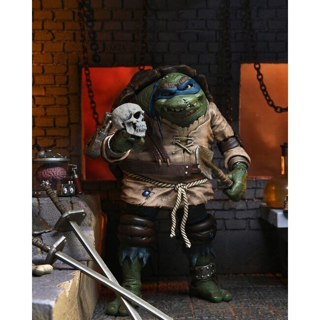 Universal Monsters x Teenage Mutant Ninja Turtles Action Figure Ultimate Leonardo as The Hunchback 18 cm
