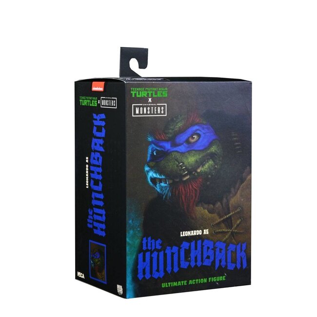 Universal Monsters x Teenage Mutant Ninja Turtles Action Figure Ultimate Leonardo as The Hunchback 18 cm