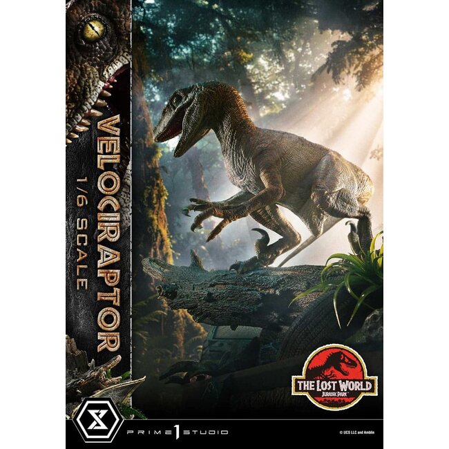 Jurassic Park II Legacy Museum Collection Statue 1/6 Velociraptor 41 cm