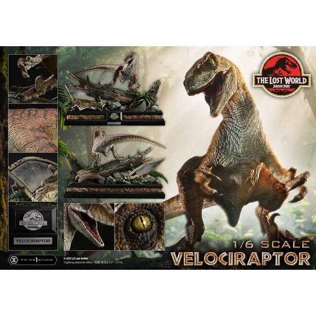 Jurassic Park II Legacy Museum Collection Statue 1/6 Velociraptor 41 cm