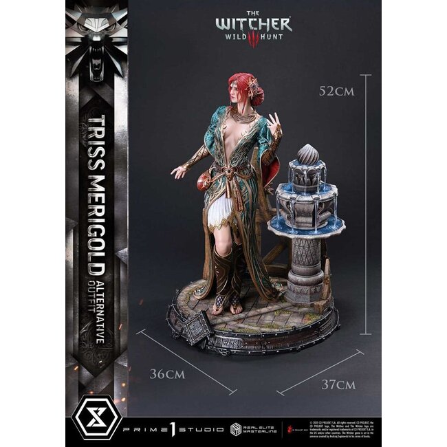 The Witcher 3: Wild Hunt Real Elite Masterline Series Statue 1/4 Triss Merigold 52 cm
