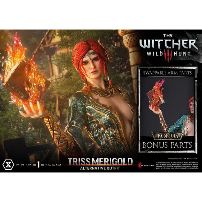 Prime 1 Studio The Witcher 3: Wild Hunt Real Elite Masterline Series Statue 1/4 Triss Merigold Bonus Version 52 cm