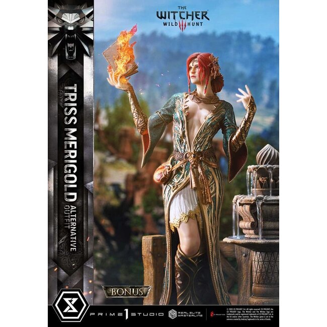 The Witcher 3: Wild Hunt Real Elite Masterline Series Statue 1/4 Triss Merigold Bonus Version 52 cm