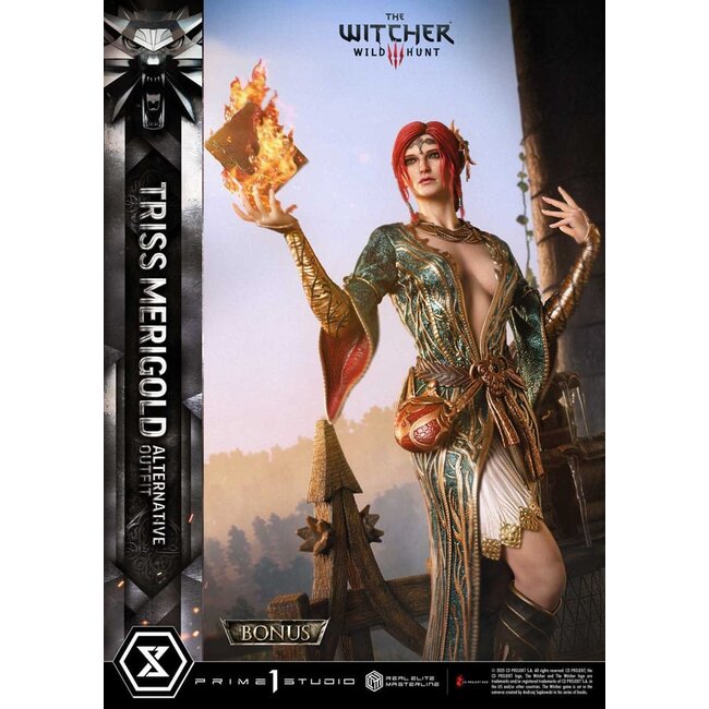 The Witcher 3: Wild Hunt Real Elite Masterline Series Statue 1/4 Triss Merigold Bonus Version 52 cm