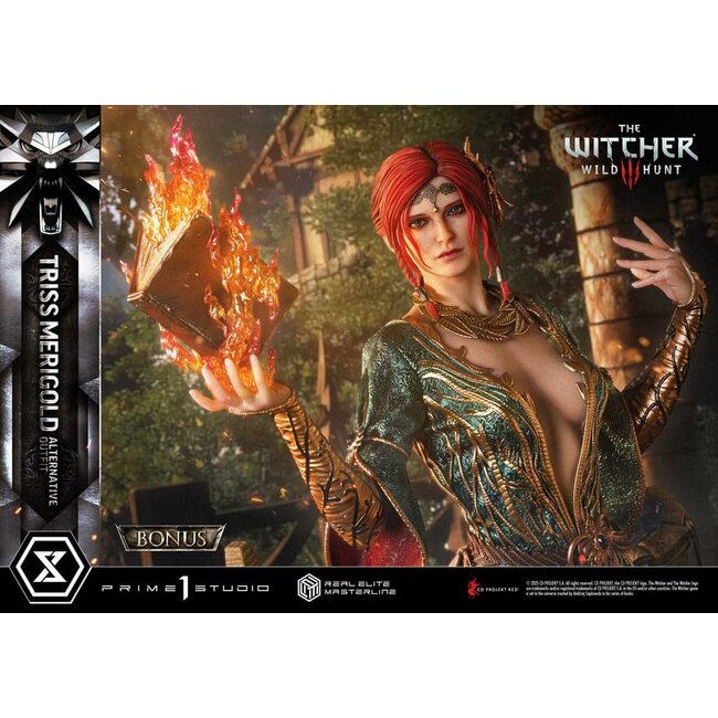 The Witcher 3: Wild Hunt Real Elite Masterline Series Statue 1/4 Triss Merigold Bonus Version 52 cm