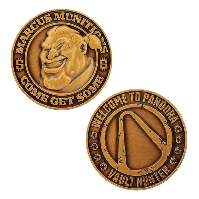 FaNaTtik Borderlands Collectable Coin Marcus Munitions Limited Edition