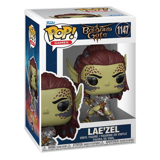 Baldur's Gate 3 POP! Games Vinyl Figur Lae'zel mit Schwert 9 cm