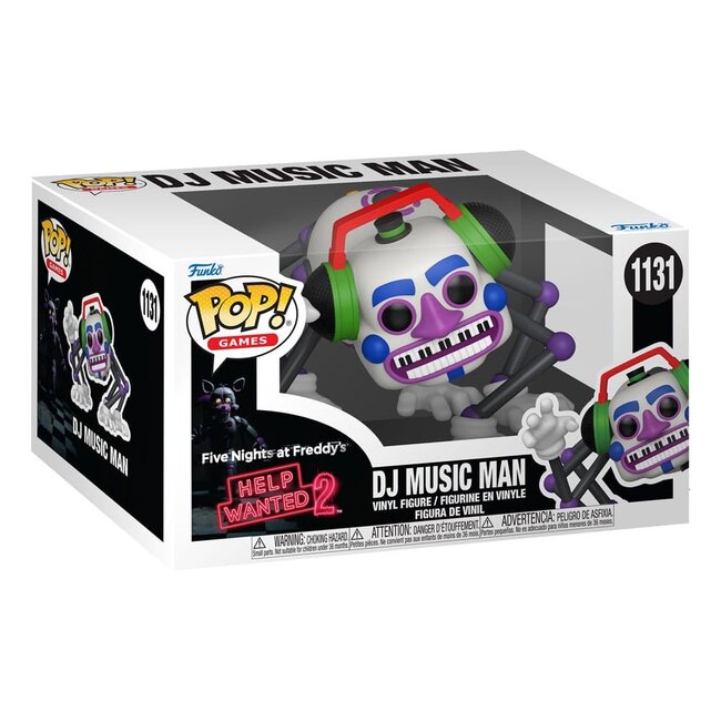Five Nights at Freddy's: Help Wanted 2 POP! Premium Vinyl Figure DJ Music Man 9 cm