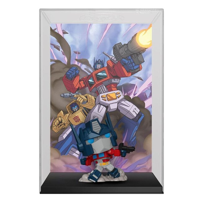 Transformers X MTG POP! Comic Covers Vinylfigur Optimus Prime (Magic the Gathering) 9 cm