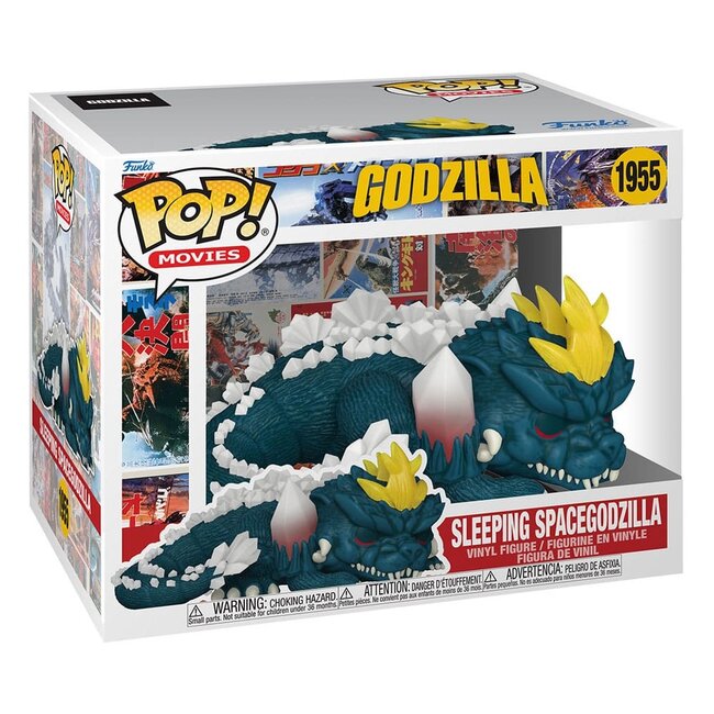 Godzilla Super Sized POP! Movies Vinyl Figur Sleeping Space Godzilla 15 cm
