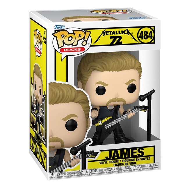 Metallica POP! Rocks Vinyl Figur James (72 Seasons) 9 cm