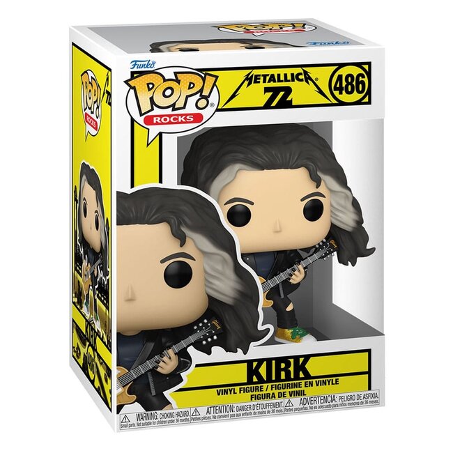 Metallica POP! Rocks Vinyl Figur Kirk (72 Seasons) 9 cm