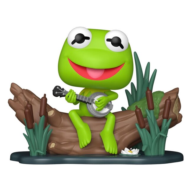 Funko Die Muppets POP! Deluxe Vinylfigur Kermit mit Banjo 9 cm