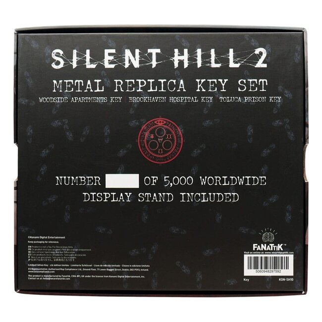 Silent Hill 2 Repliken 3er-Set Schlüssel