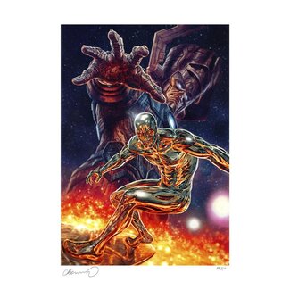 Sideshow Collectibles Marvel Art Print Galactus and the Silver Surfer 61 x 41 cm - unframed